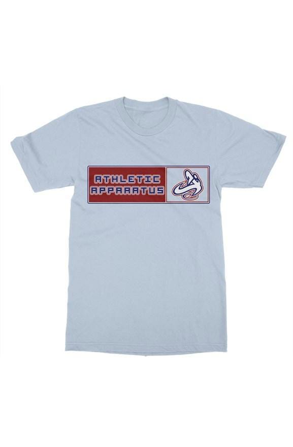 Athletic Apparatus light blue rwb v1 mens t shirt - Athletic Apparatus