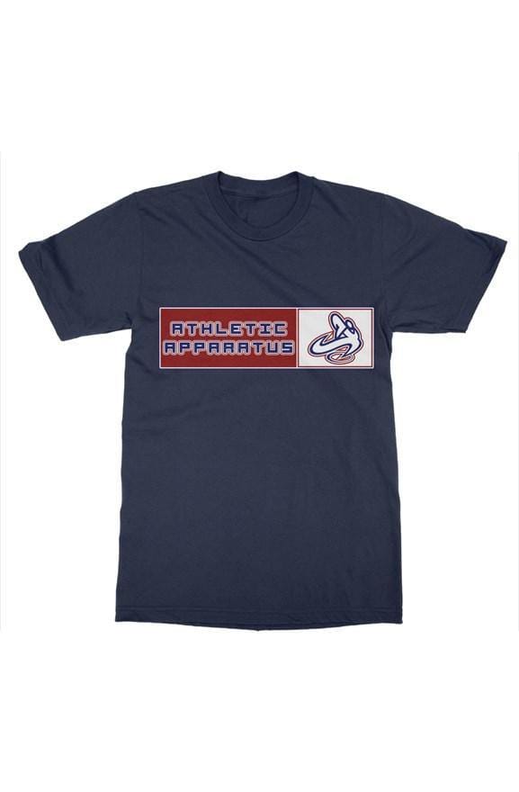 Athletic Apparatus navy rwb v2 mens t shirt - Athletic Apparatus