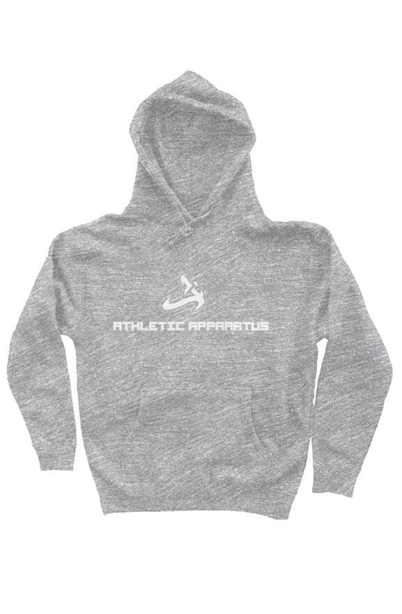 
                      
                        Athletic Apparatus heather grey white logo v6 pull - Athletic Apparatus
                      
                    