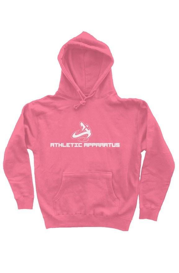 Athletic Apparatus neon pink white logo v6 pullove - Athletic Apparatus