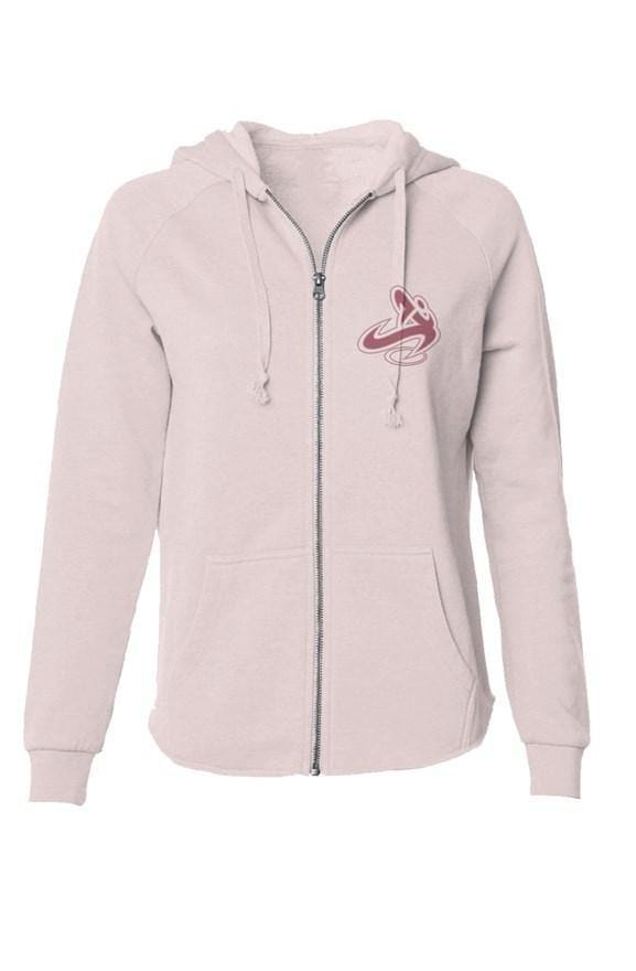 ATHLETIC APPARATUS WOMENS BLUSH DARK PINK LOGO LIG - Athletic Apparatus