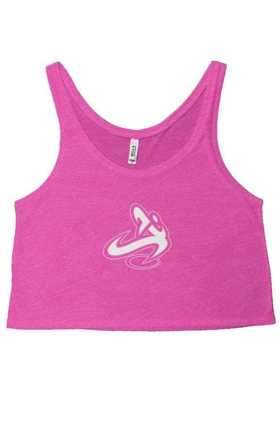 Athletic Apparatus Neon Pink White Logo flowy boxy - Athletic Apparatus