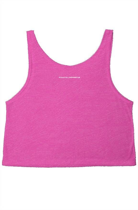 Athletic Apparatus Neon Pink White Logo flowy boxy - Athletic Apparatus