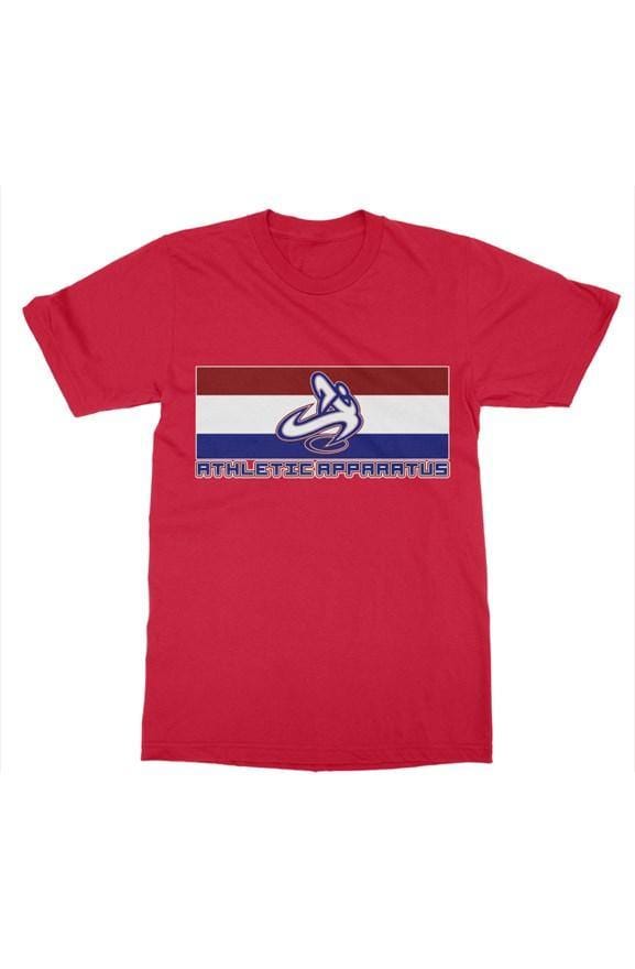 
                      
                        Athletic Apparatus Red V1 mens t shirt - Athletic Apparatus
                      
                    