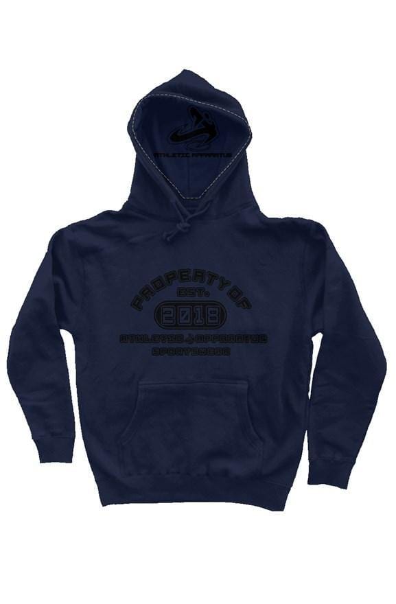 
                      
                        Athletic Apparatus Navy HD1 heavyweight pullover hoodie - Athletic Apparatus
                      
                    