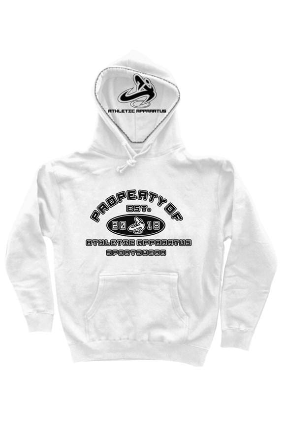 Athletic Apparatus White HDB1 heavyweight pullover - Athletic Apparatus