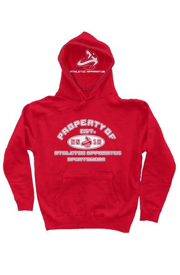 Athletic Apparatus Red HDW2 heavyweight pullover - Athletic Apparatus