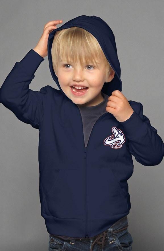 Athletic Apparatus Kids Navy zip hoody - Athletic Apparatus