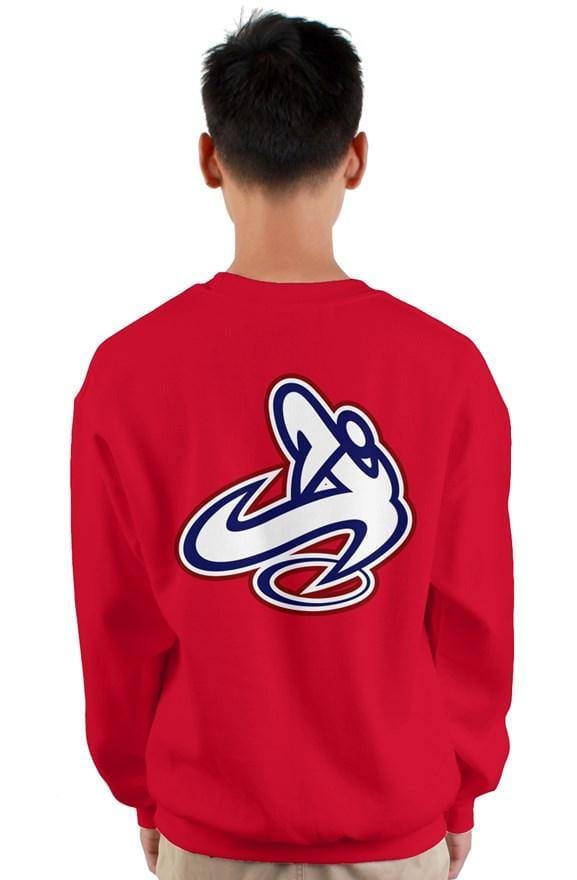 
                      
                        Youth Red rwb logo gildan heavy crewneck sweatshir - Athletic Apparatus
                      
                    