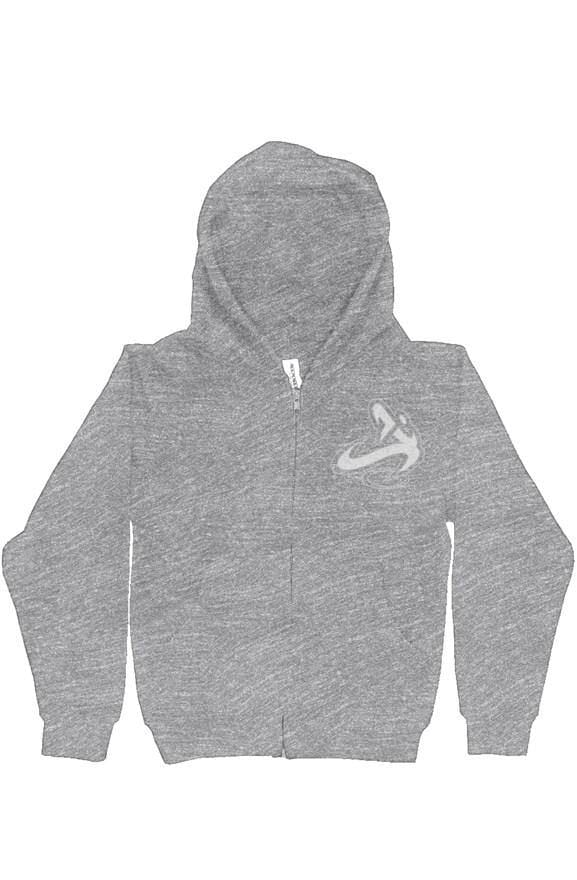 Athletic Apparatus V2 Heather Grey White logo Youth M - Athletic Apparatus