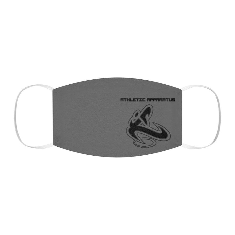 
                      
                        Athletic Apparatus Grey Black logo Snug-Fit Polyester Face Mask 1 - Athletic Apparatus
                      
                    