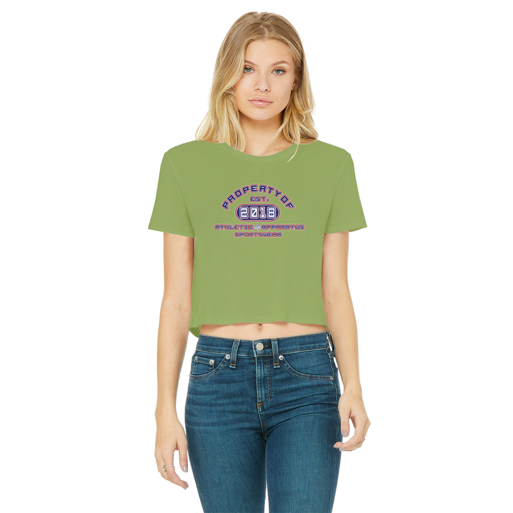 
                      
                        Athletic Apparatus Classic Women's Cropped Raw Edge T-Shirt - Athletic Apparatus
                      
                    
