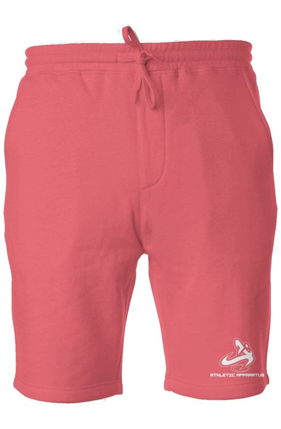 Athletic Apparatus Pink Pigment Dyed Fleece Shorts