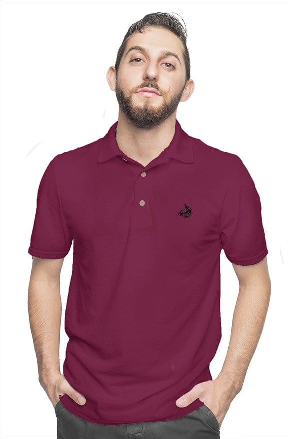 Athletic Apparatus Maroon bl cotton polo