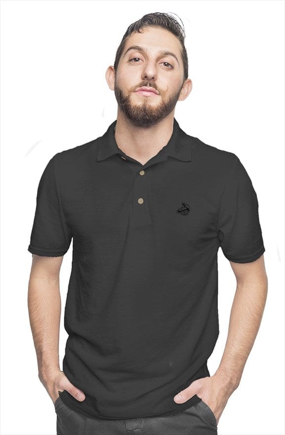 Athletic Apparatus Charcoal bl cotton polo