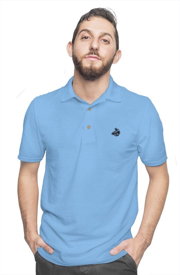 Athletic Apparatus Carolina Blue bl cotton polo