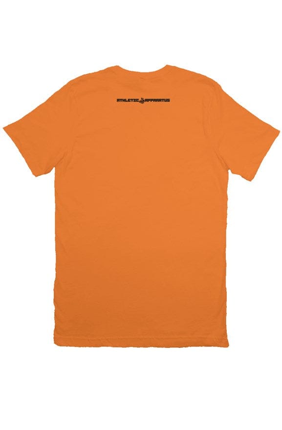 athletic apparatus jc1 Orange bl t shirt