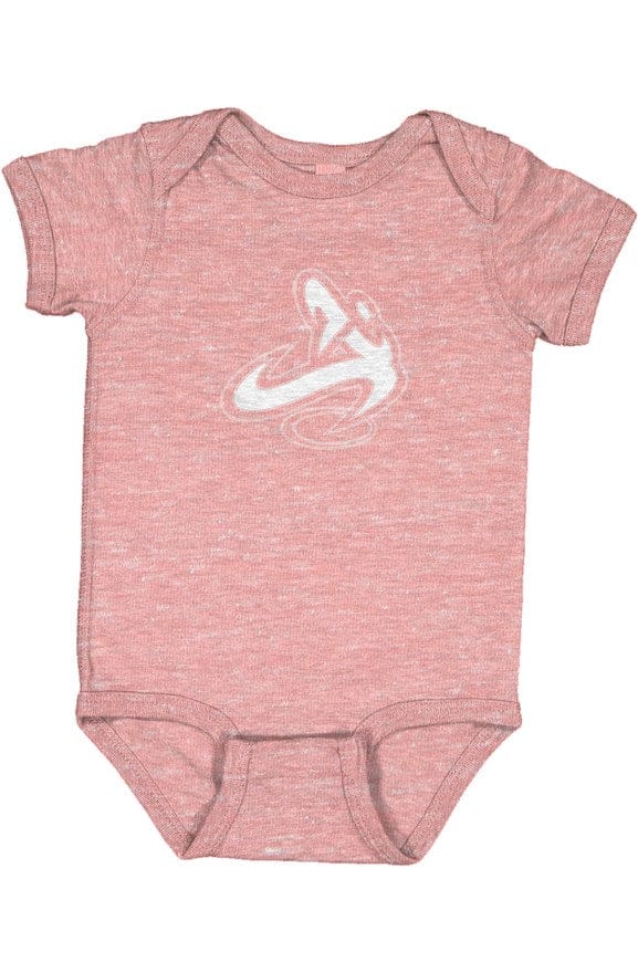 Athletic Apparatus V2 Infant Melange Bodysuit Mauv