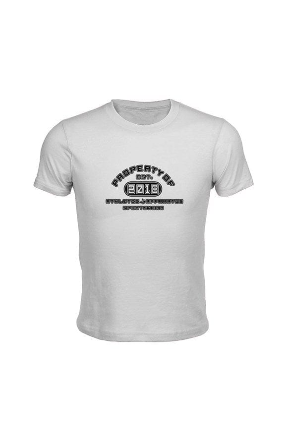 Athletic Apparatus White Youth Fine Jersey Tee