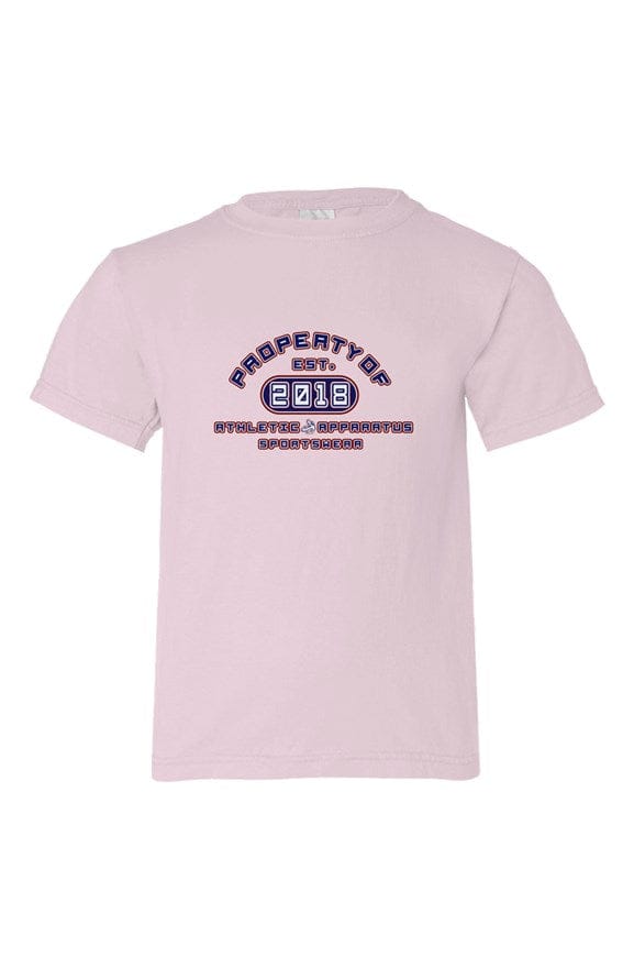 Athletic Apparatus Light Pink rwb Organic Kids T S