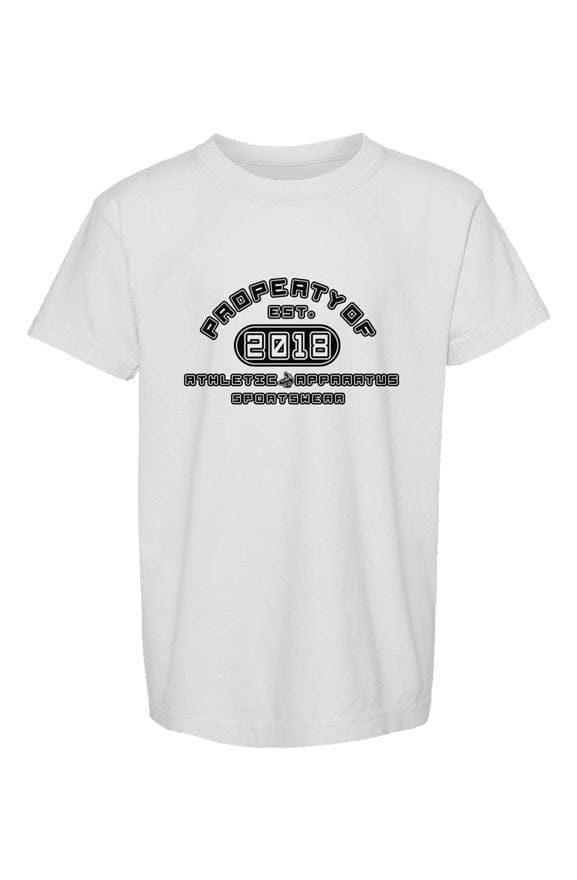 Athletic Apparatus Youth White v3 Pigment Dyed T S