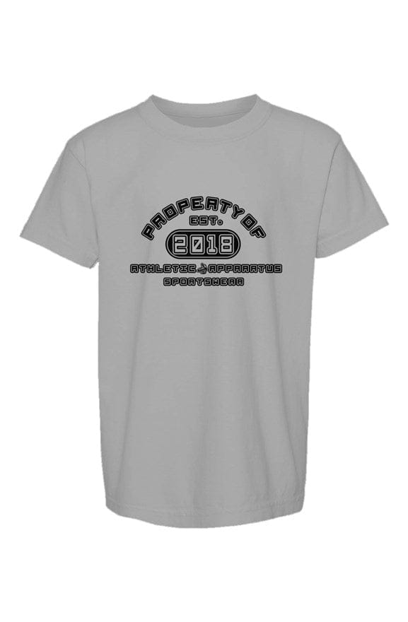 Athletic Apparatus Youth Grey v3 Pigment Dyed T Sh