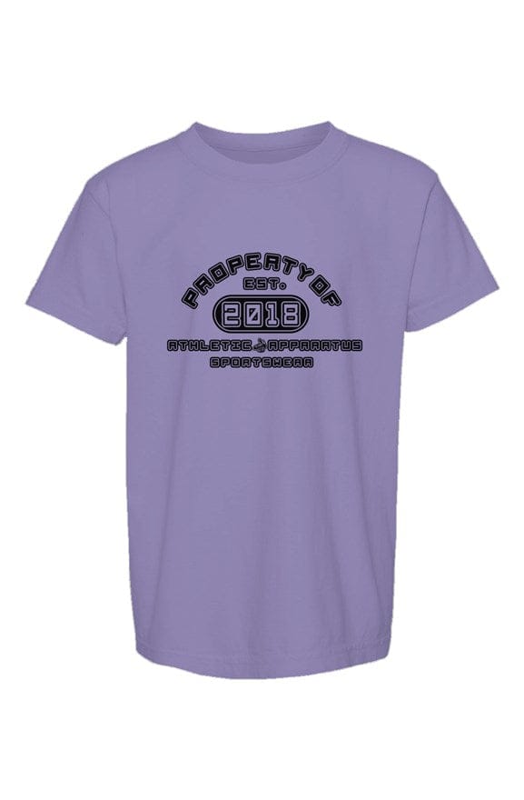 Athletic Apparatus Youth Violet v3 Pigment Dyed T 