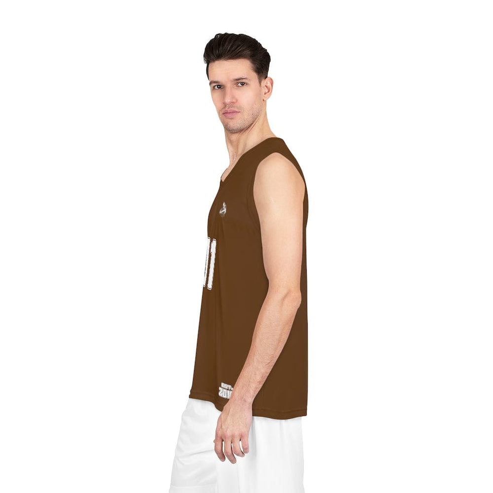 
                      
                        Athletic Apparatus Brown WL Basketball Jersey
                      
                    