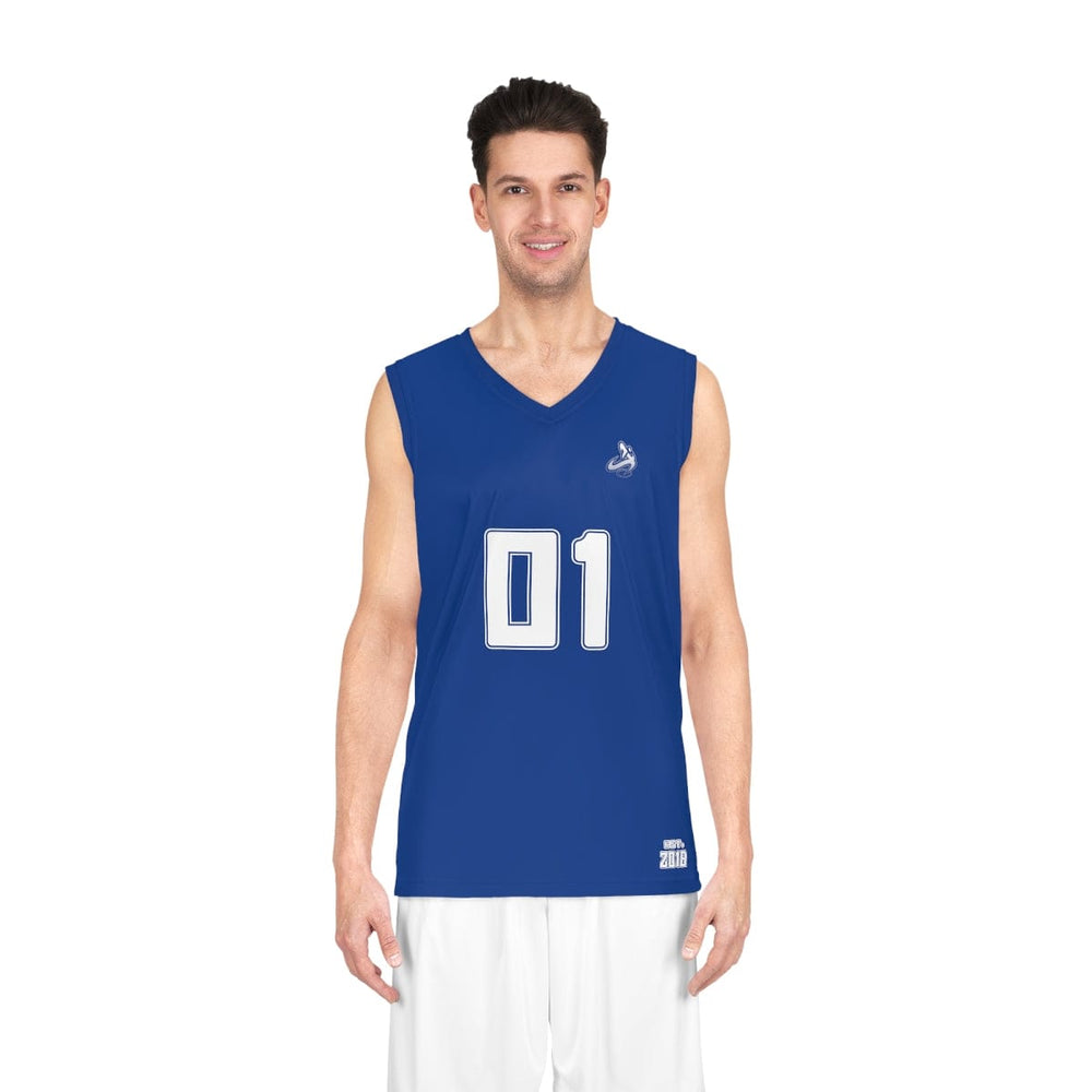 
                      
                        Athletic Apparatus Dark Blue WL Basketball Jersey
                      
                    