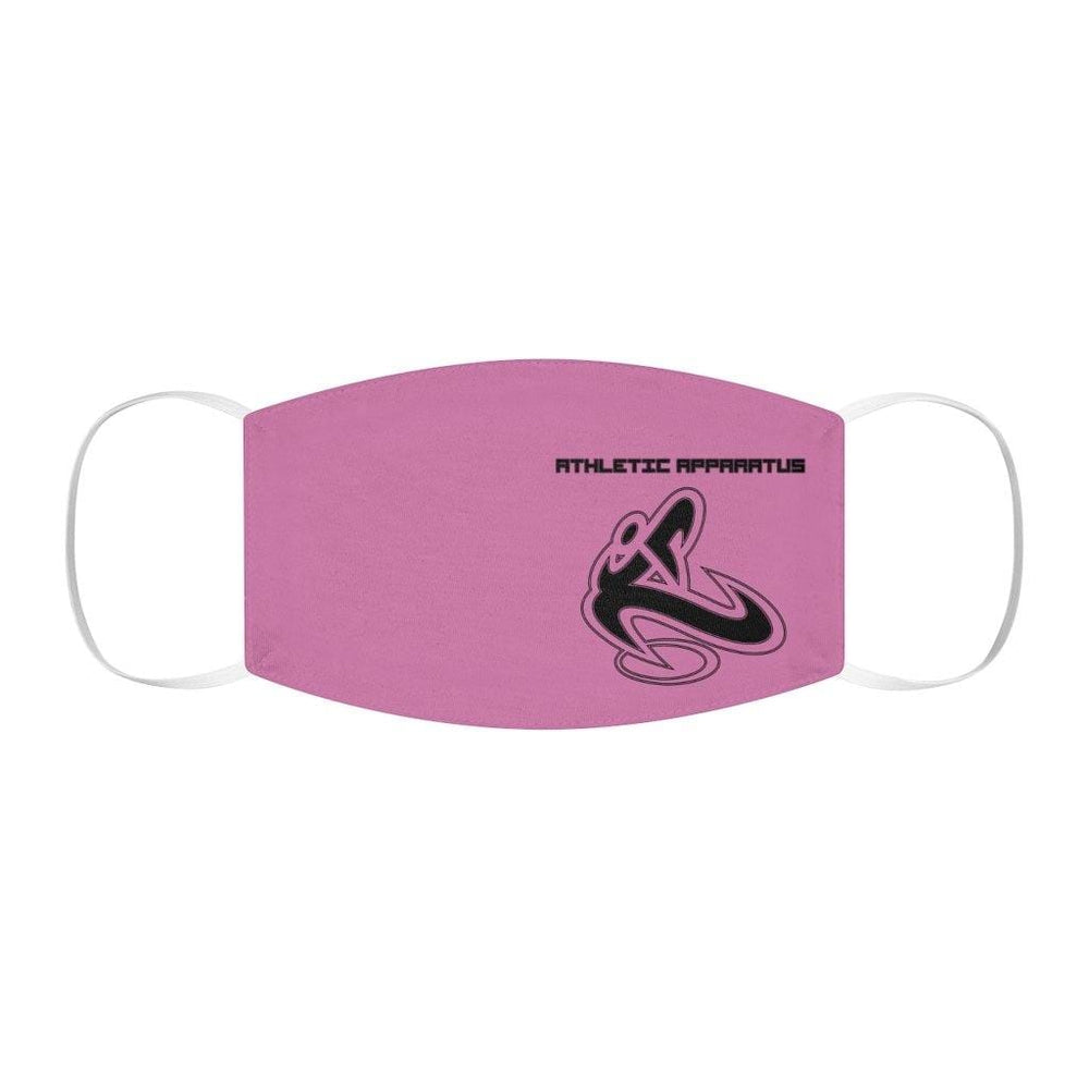 
                      
                        Athletic Apparatus Pink 1 Black logo Snug-Fit Polyester Face Mask 1 - Athletic Apparatus
                      
                    