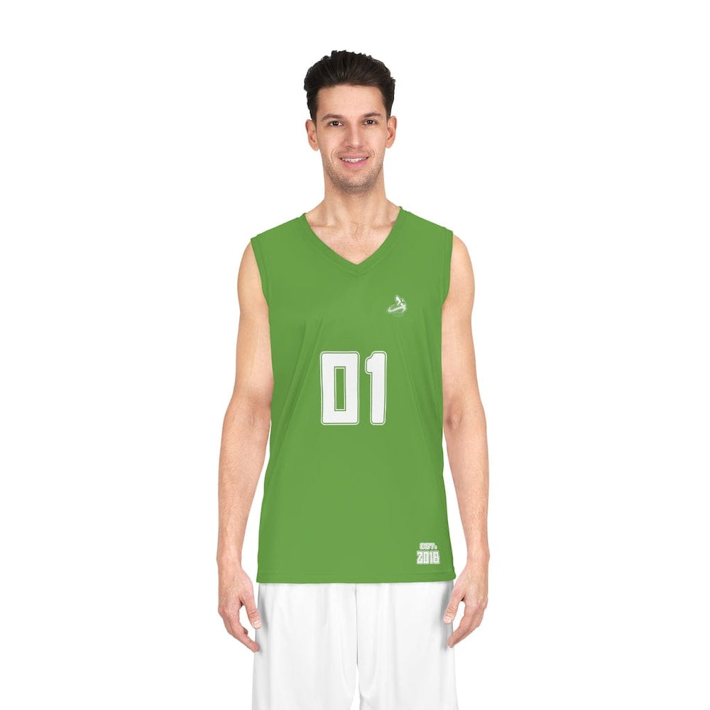 Athletic Apparatus Green WL Basketball Jersey