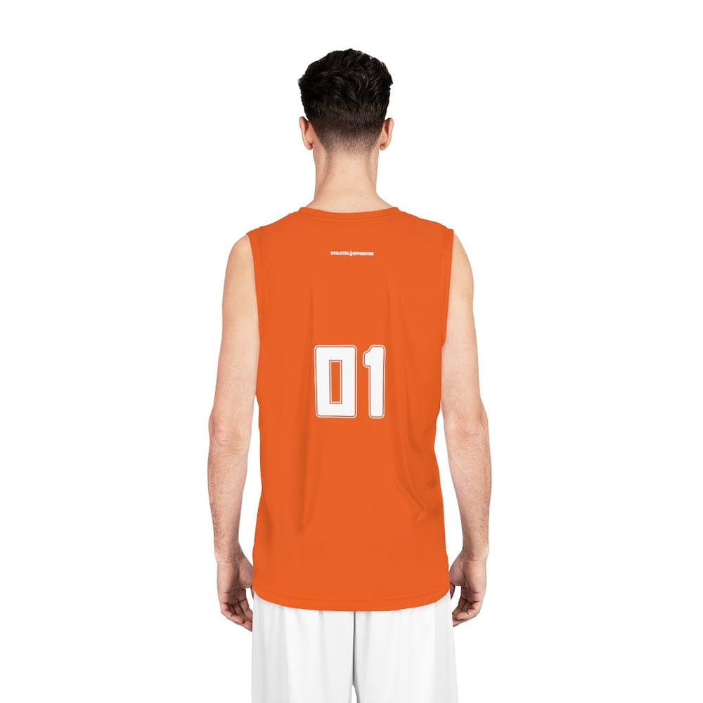 
                      
                        Athletic Apparatus Orange WL Basketball Jersey
                      
                    