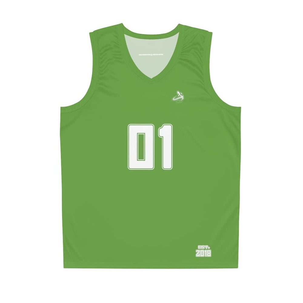 
                  
                    Athletic Apparatus Green WL Basketball Jersey
                  
                