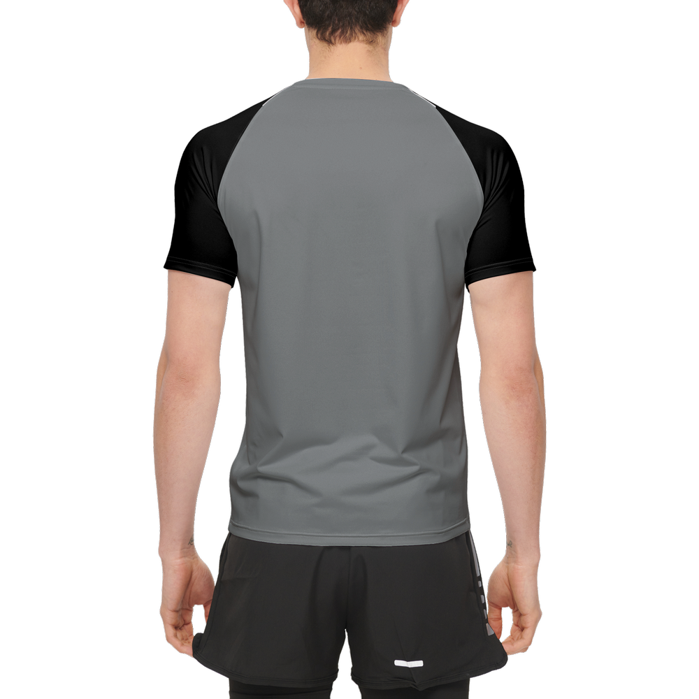 
                      
                        Athletic Apparatus BL Black Grey Men’s 3M Active Running T-Shirt
                      
                    