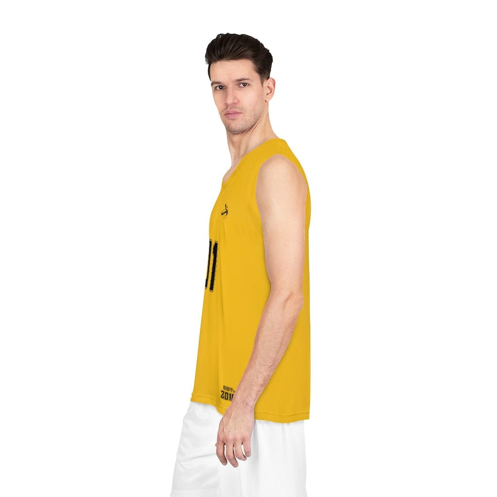 
                      
                        Athletic Apparatus Yellow BL Basketball Jersey
                      
                    