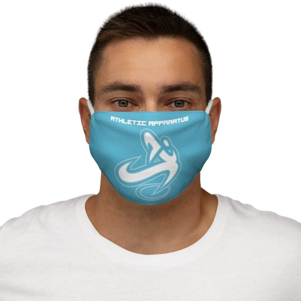 
                      
                        Athletic Apparatus Blue 7 White logo Snug-Fit Polyester Face Mask - Athletic Apparatus
                      
                    