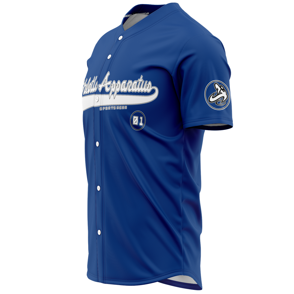 
                      
                        ATHLETIC APPARATUS WBL ROYAL BLUE E2 BASEBALL JERSEY - Athletic Apparatus
                      
                    