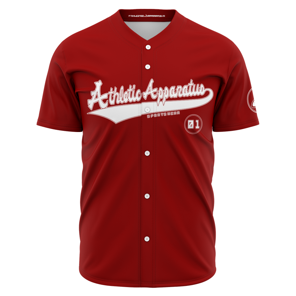 ATHLETIC APPARATUS WL RED E2 BASEBALL JERSEY - Athletic Apparatus