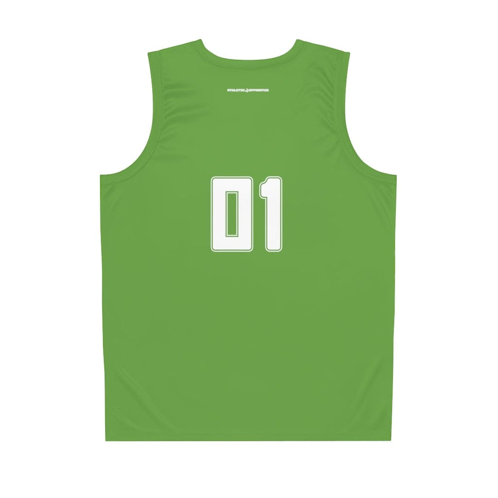 
                  
                    Athletic Apparatus Green WL Basketball Jersey
                  
                
