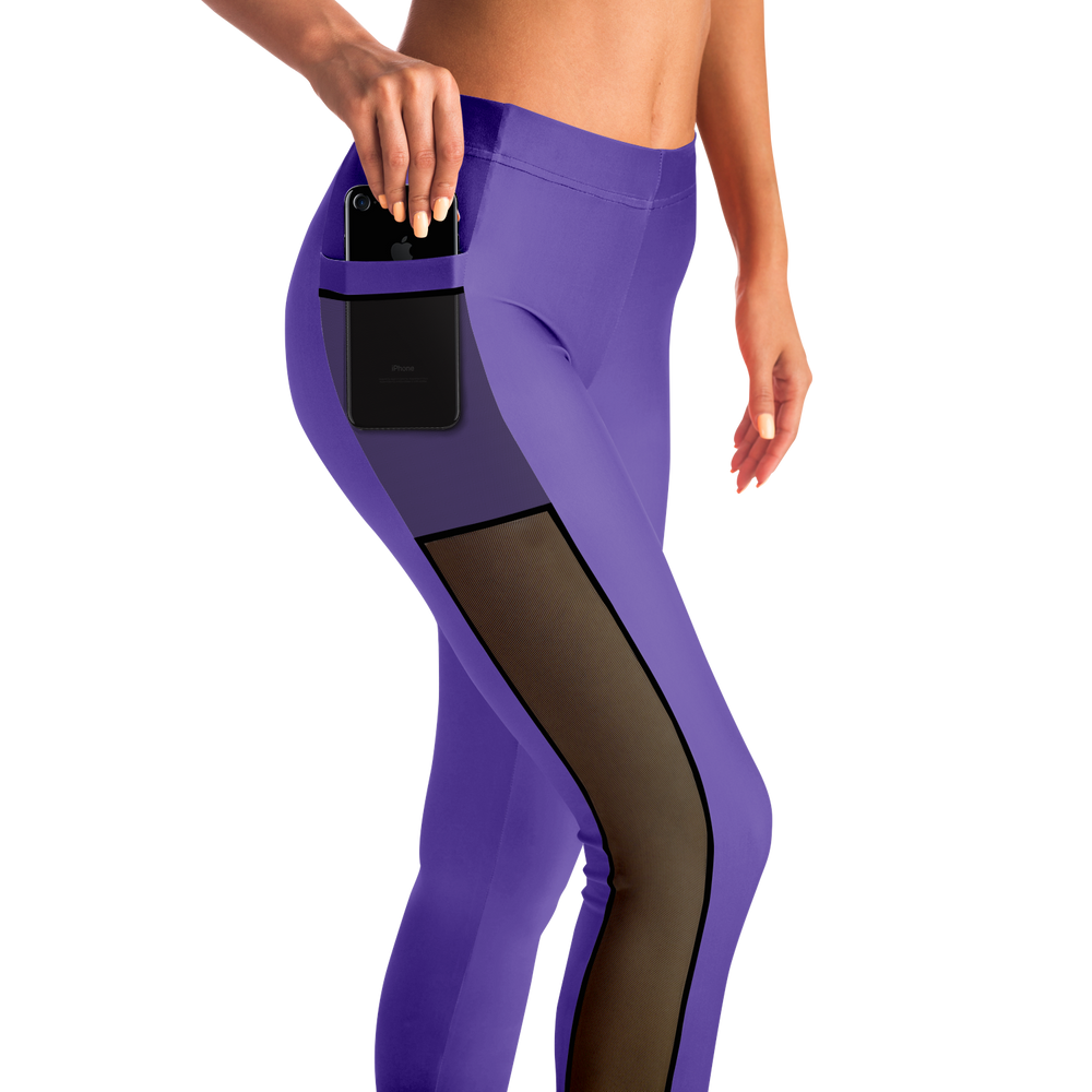 
                      
                        Athletic Apparatus Purple 2 BL V1 Mesh Pocket Legging - Athletic Apparatus
                      
                    