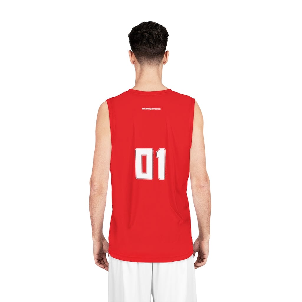 Athletic Apparatus Red WL Basketball Jersey