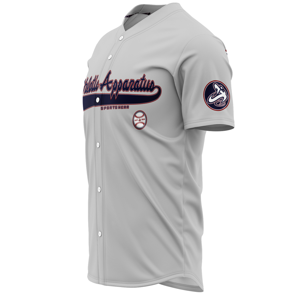 
                      
                        ATHLETIC APPARATUS RWB LOGO GREY 3 V1 BASEBALL JERSEY - Athletic Apparatus
                      
                    