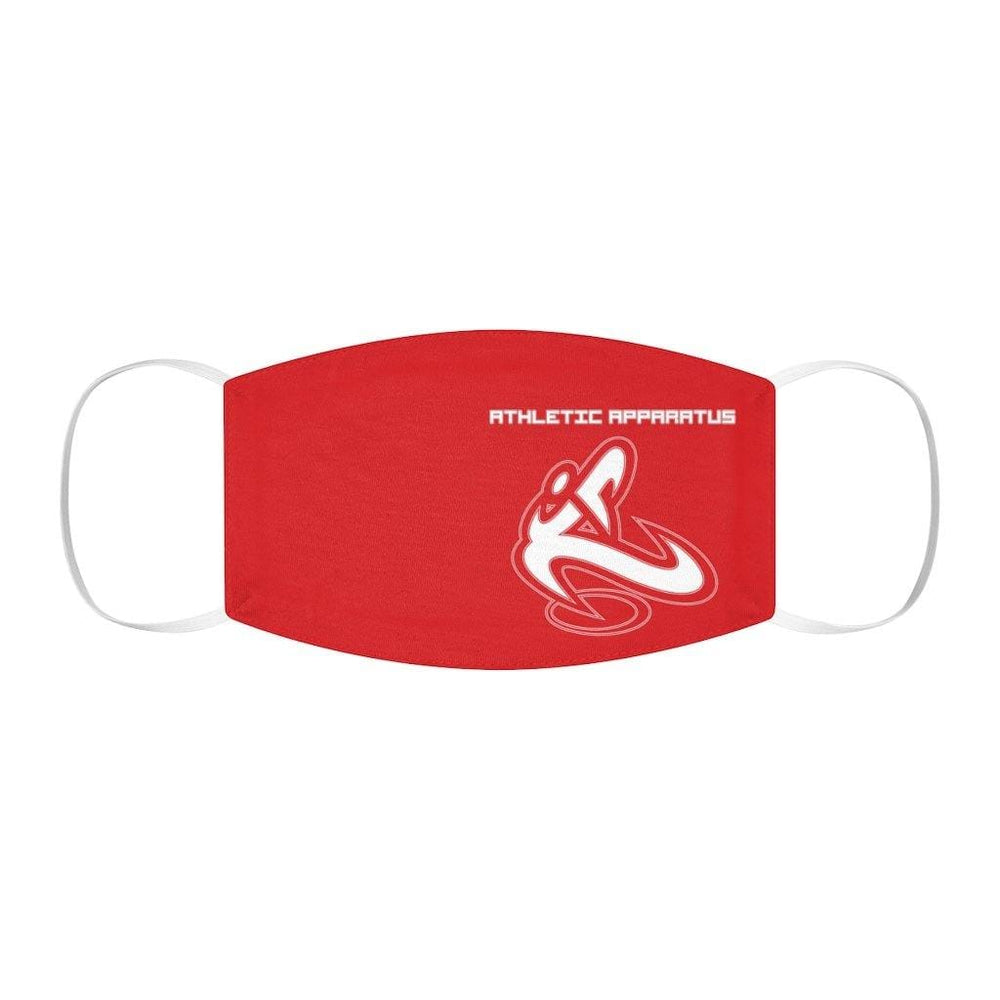 
                      
                        Athletic Apparatus Red 1 White logo Snug-Fit Polyester Face Mask - Athletic Apparatus
                      
                    
