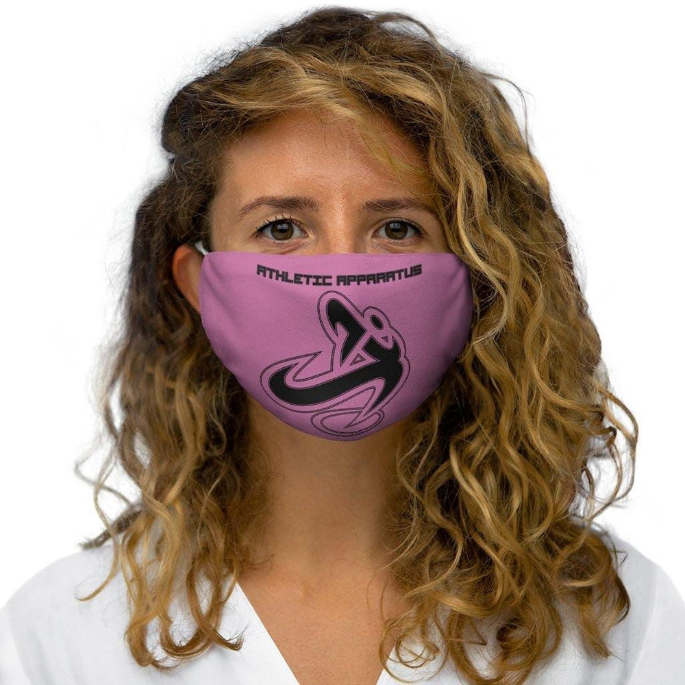 
                      
                        Athletic Apparatus Pink 1 Black logo Snug-Fit Polyester Face Mask - Athletic Apparatus
                      
                    