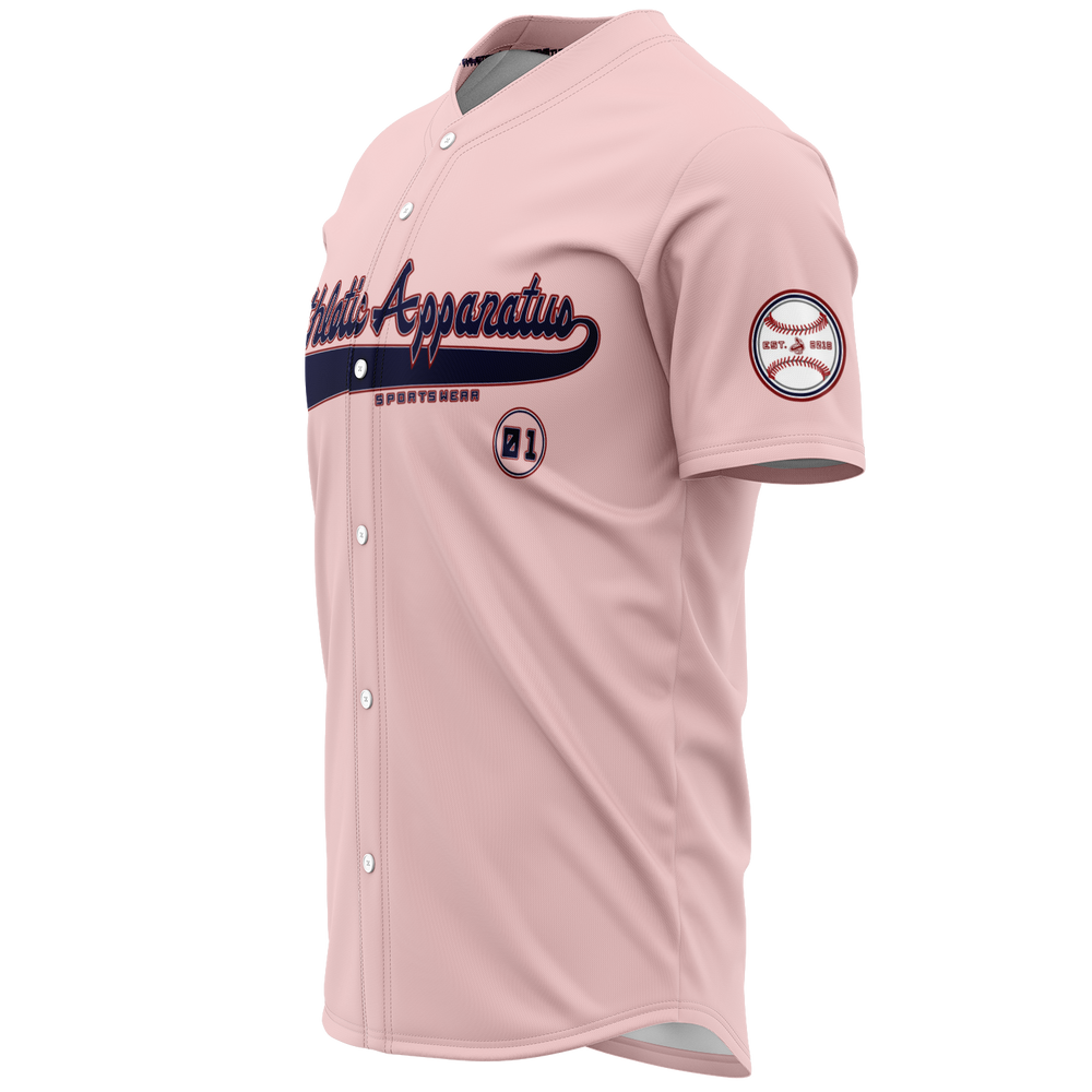 
                      
                        ATHLETIC APPARATUS RWB LOGO PINK E1 BASEBALL JERSEY - Athletic Apparatus
                      
                    