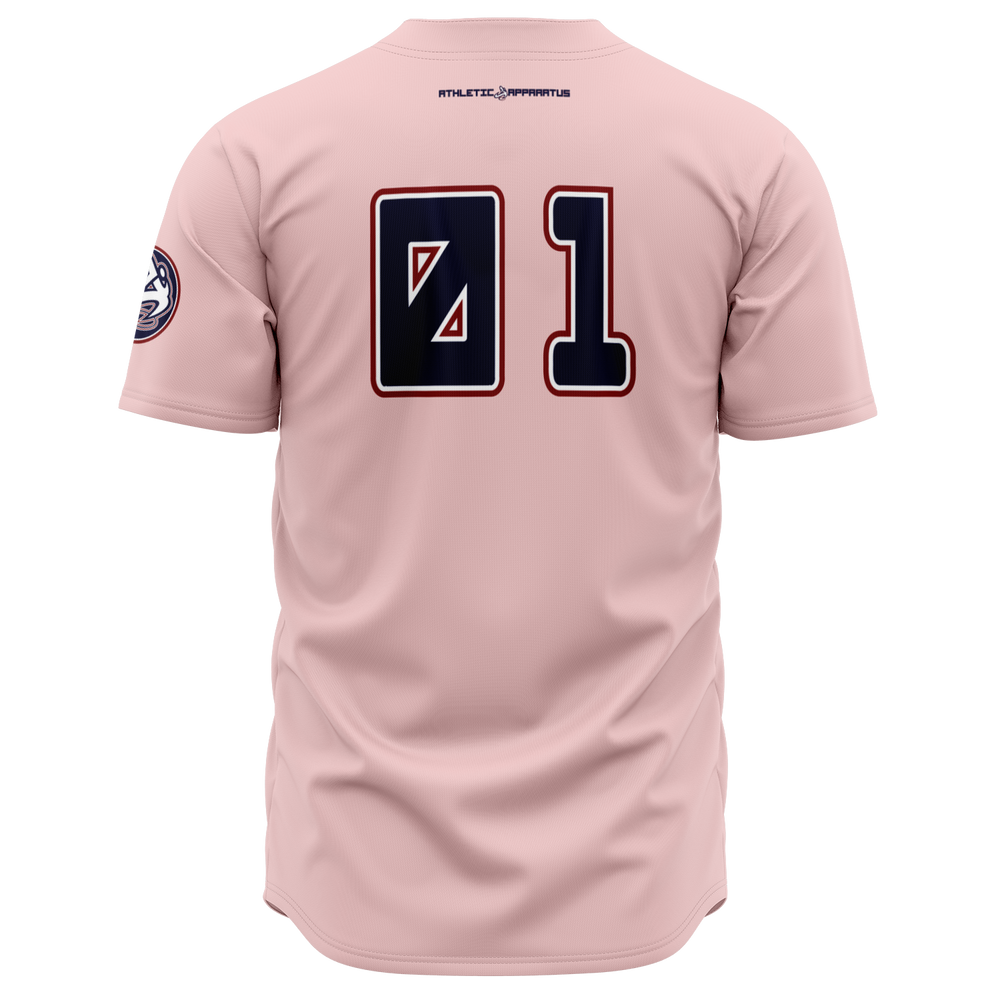 
                      
                        ATHLETIC APPARATUS RWB LOGO PINK E2 BASEBALL JERSEY - Athletic Apparatus
                      
                    