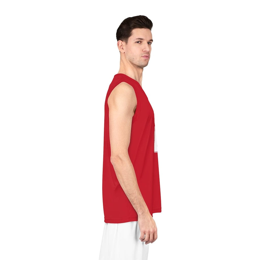 
                      
                        Athletic Apparatus Dark Red WL Basketball Jersey
                      
                    