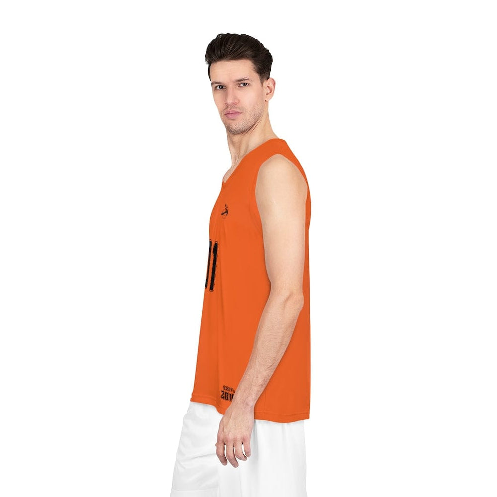 
                      
                        Athletic Apparatus Orange BL Basketball Jersey
                      
                    