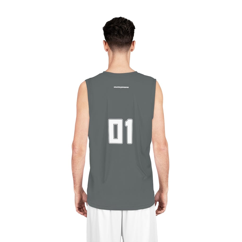 Athletic Apparatus Dark Grey WL Basketball Jersey