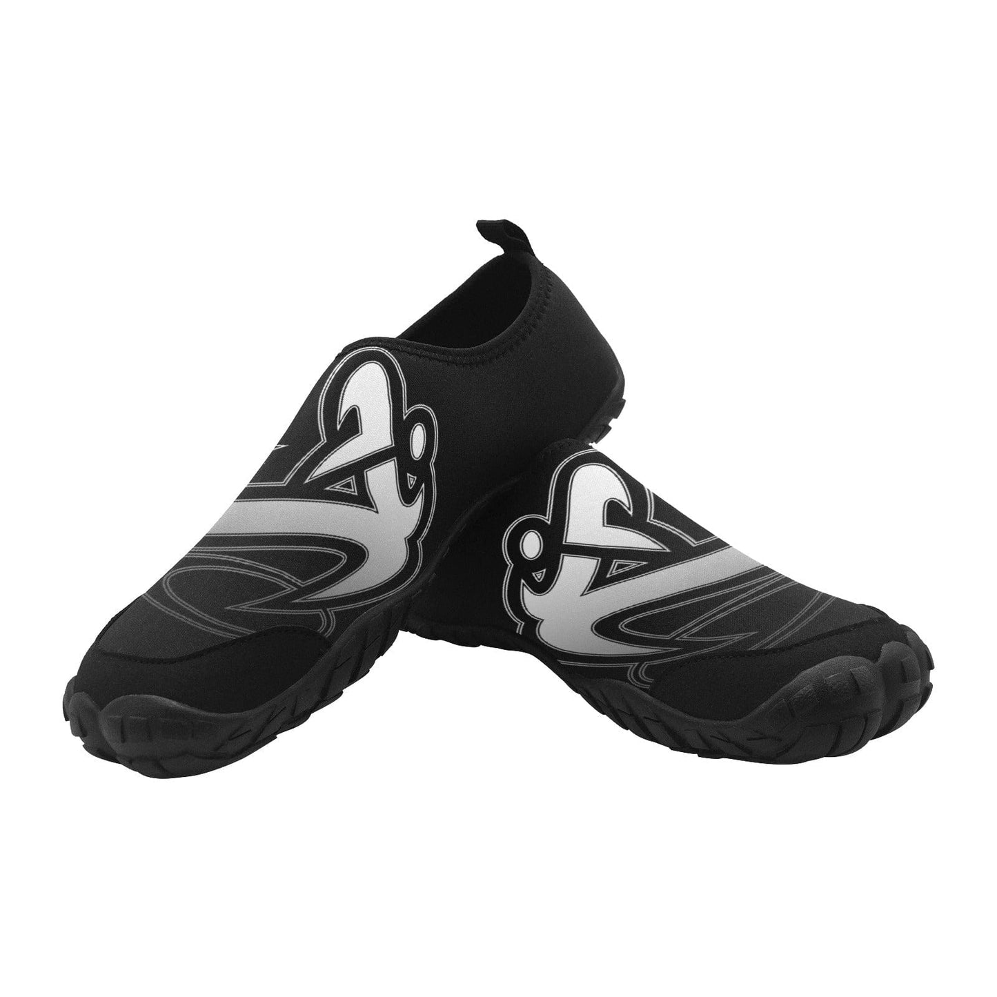 Athletic Apparatus Black Men's Barefoot Water Shoes (Model KY21091)